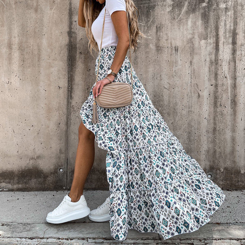 Bohemian Flow Long Skirt [Spirit and Rebel]   