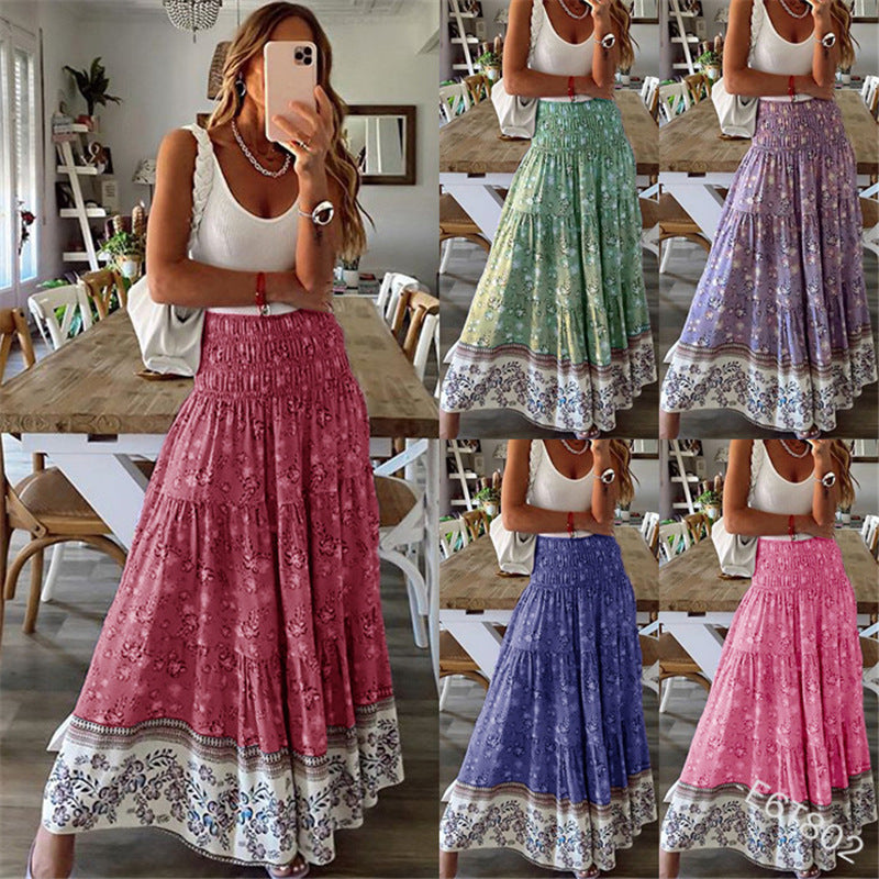 Wildflower Wanderer Boho Maxi Skirt [Spirit and Rebel]   