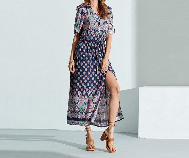 Dreamy Daze Boho Maxi Dress [Spirit and Rebel]   