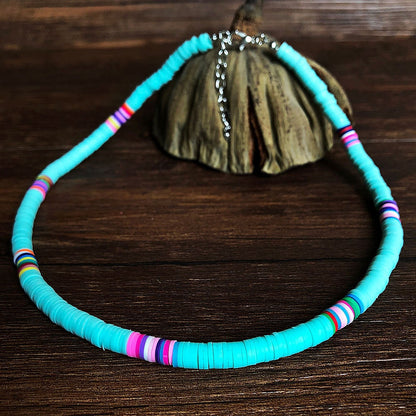 Spirit and Rebel Colorful Choker Necklace [Spirit and Rebel]   