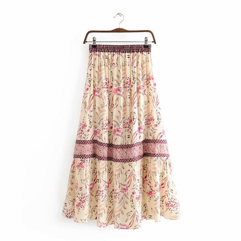 Bohemian Bliss Cut Out Dress and Top Skirt Boho Set [Spirit and Rebel]   