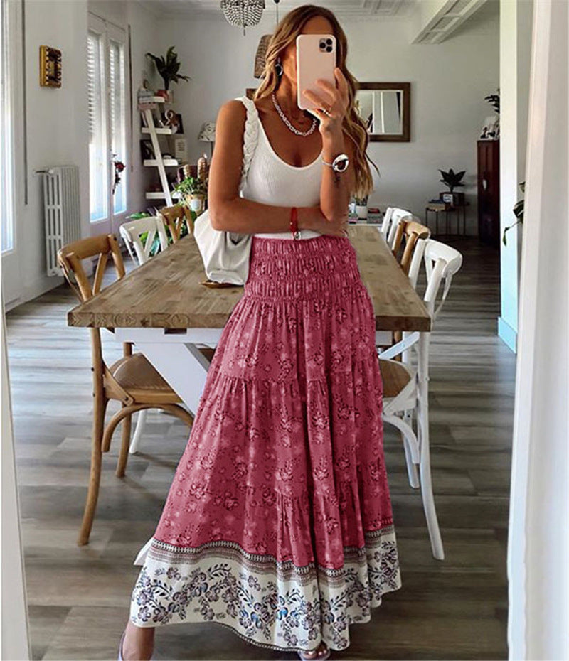 Wildflower Wanderer Boho Maxi Skirt [Spirit and Rebel]   