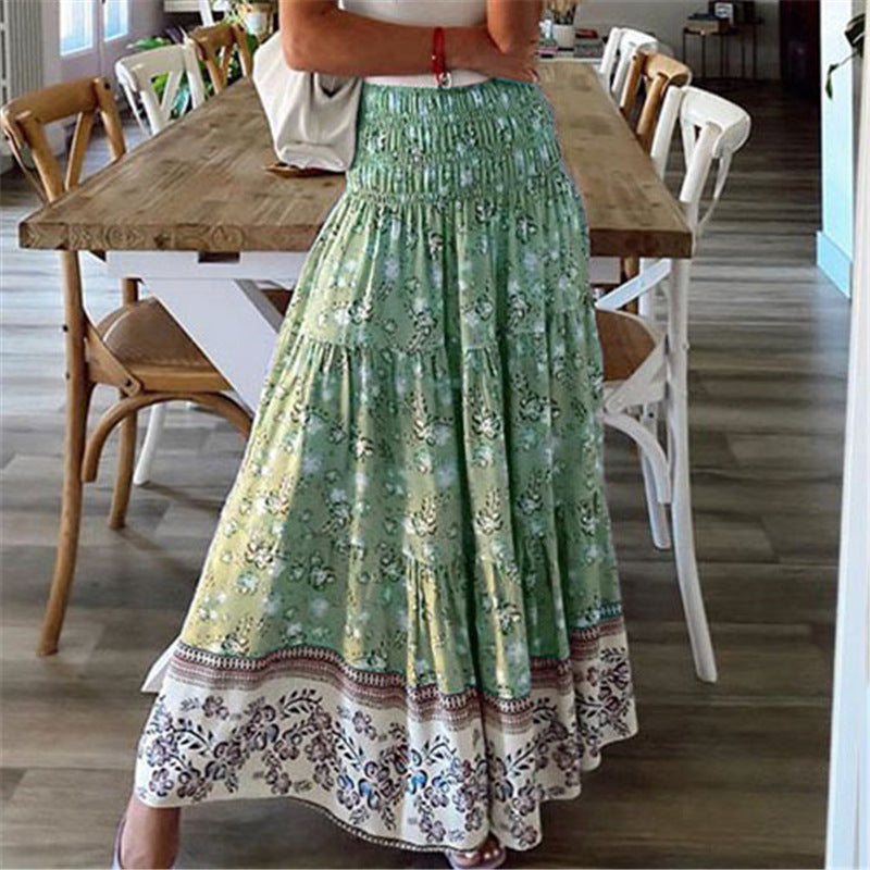 Wildflower Wanderer Boho Maxi Skirt [Spirit and Rebel]   