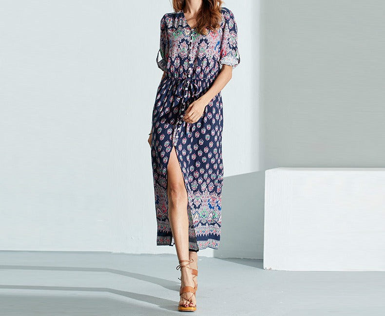 Dreamy Daze Boho Maxi Dress [Spirit and Rebel]   