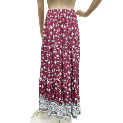 Wildflower Wanderer Boho Maxi Skirt [Spirit and Rebel]   