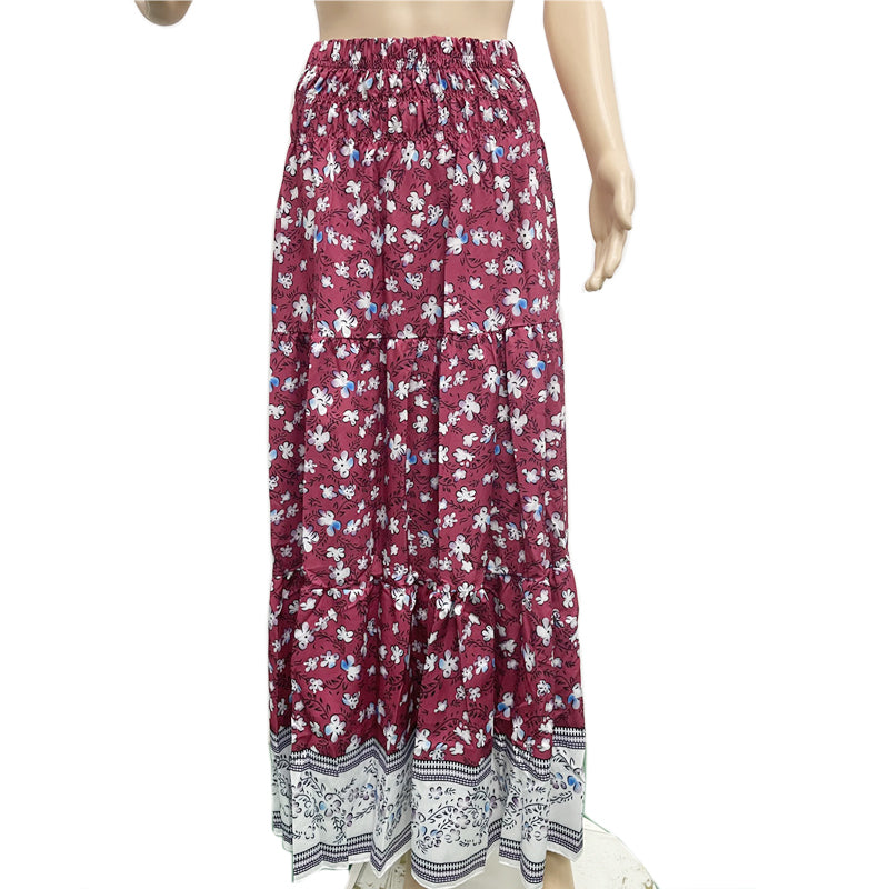 Wildflower Wanderer Boho Maxi Skirt [Spirit and Rebel]   