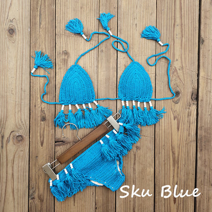 Boho Bliss Handmade Crochet Bikini Set [Spirit and Rebel]   