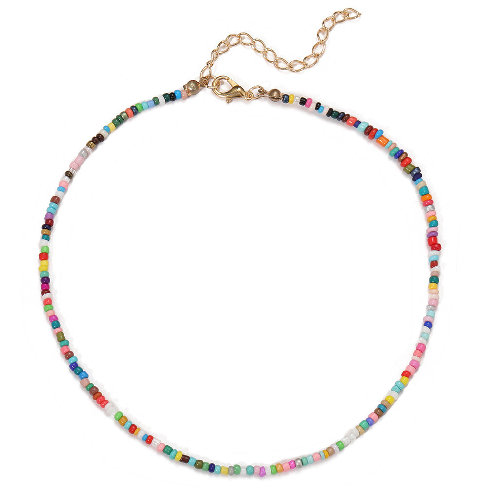 Bohemian Shell Choker Necklace [Spirit and Rebel] 44368  