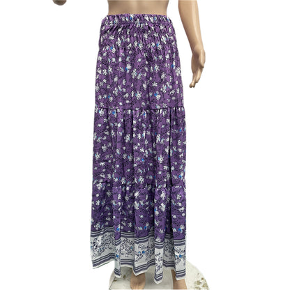 Wildflower Wanderer Boho Maxi Skirt [Spirit and Rebel]   