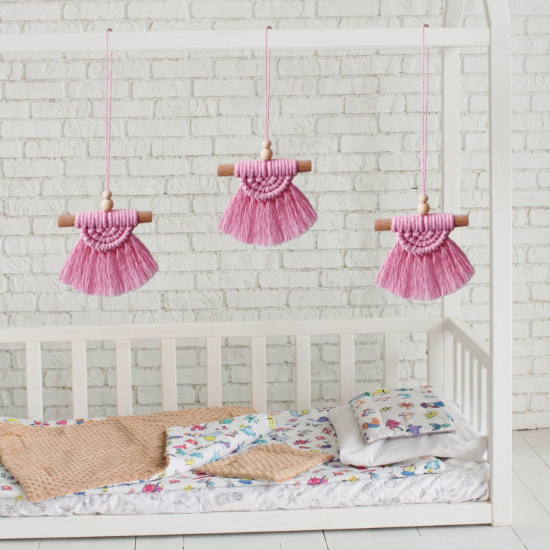 Mini Bohemian Macrame Hanging Ornament [Spirit and Rebel]   