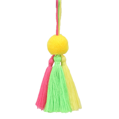 Trendy Boho Pompom Pendant KeyChains [Spirit and Rebel]   