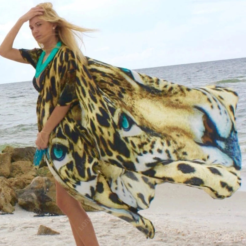 Wanderlust Boho Half Sleeve Kimono Beach Cover Up [Spirit and Rebel]   