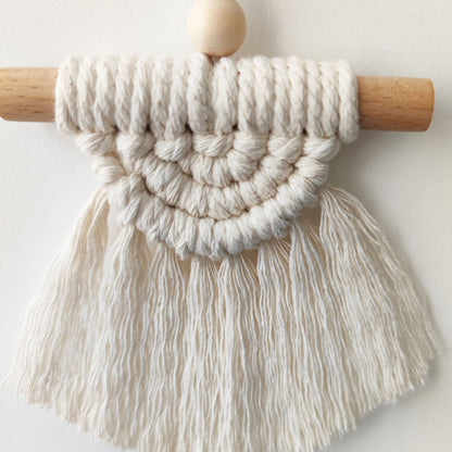 Mini Bohemian Macrame Hanging Ornament [Spirit and Rebel]   