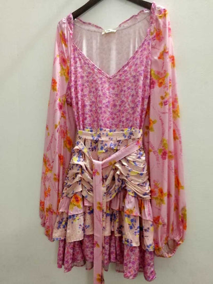 Pink Elegant Boho Dress [Spirit and Rebel]   