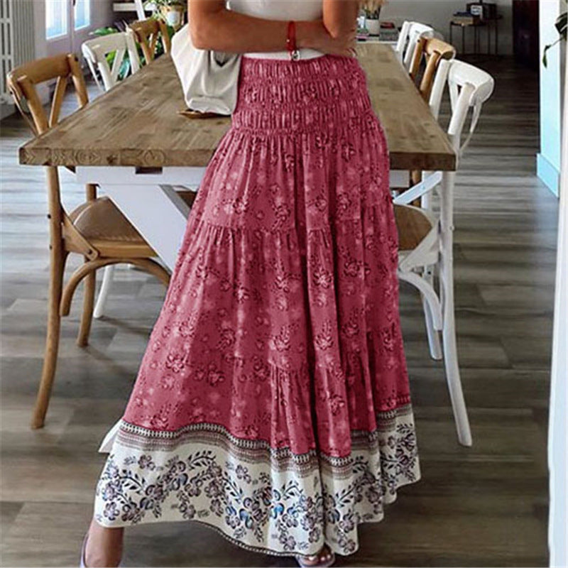 Wildflower Wanderer Boho Maxi Skirt [Spirit and Rebel]   