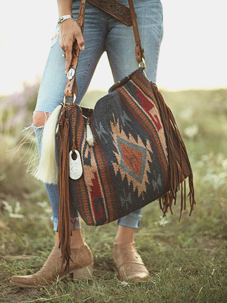 Limited Edition Boho Haven Tassel Shoulder Bag [Spirit and Rebel]   