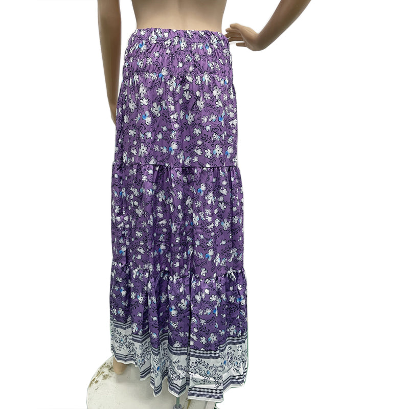 Wildflower Wanderer Boho Maxi Skirt [Spirit and Rebel]   