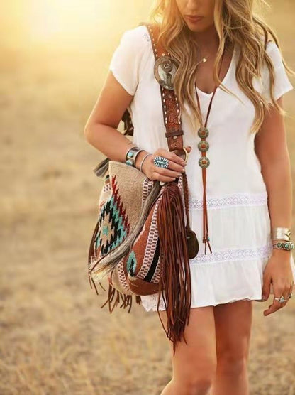 Limited Edition Boho Haven Tassel Shoulder Bag [Spirit and Rebel]   