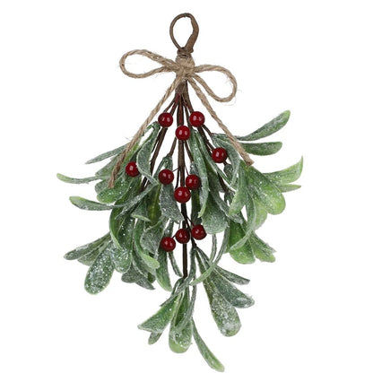 Artificial Hanging Christmas Mistletoe Decor [Spirit and Rebel]   