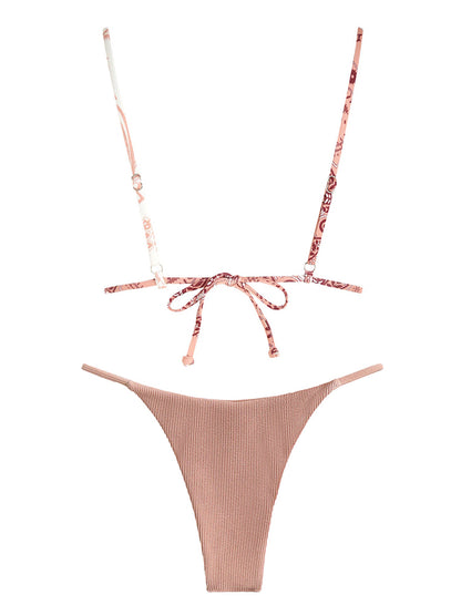 Spirit and Rebel Boho Halter Bikini [Spirit and Rebel]   