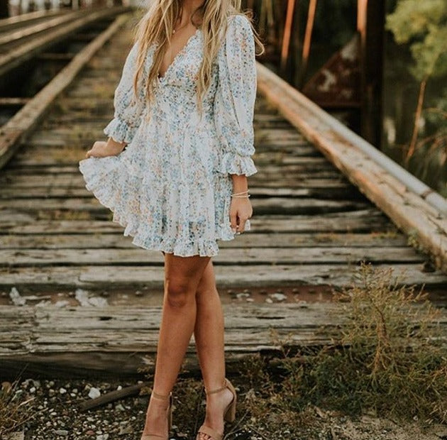 Dreamy Boho Open Back Dress [Spirit and Rebel]   