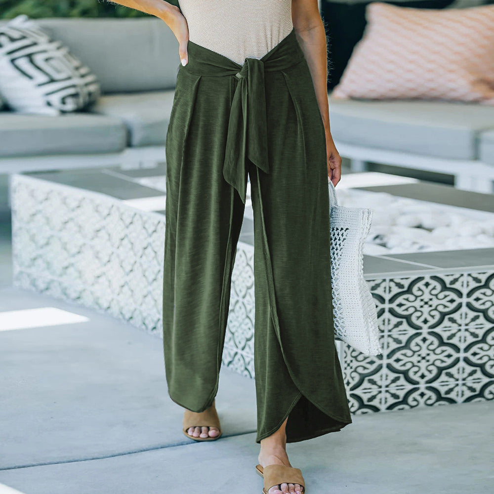 Boho Harmony Waist Tie Pants [Spirit and Rebel]   