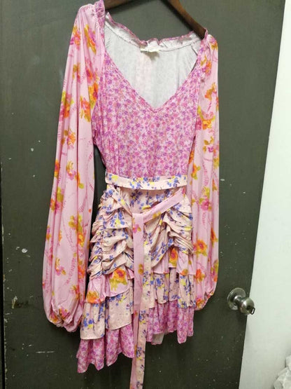 Pink Elegant Boho Dress [Spirit and Rebel]   