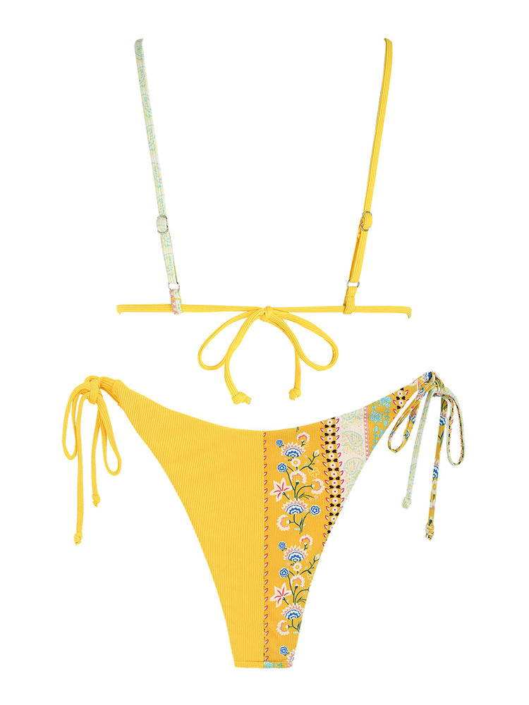 Spirit and Rebel Boho Halter Bikini [Spirit and Rebel]   