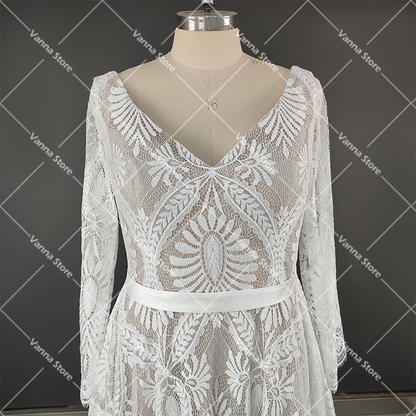 Beach Boho Wedding Dress [Spirit and Rebel]   