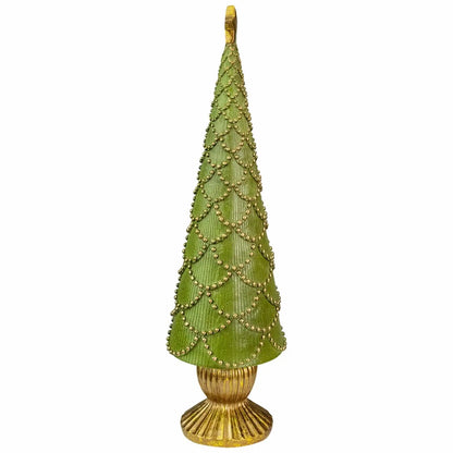 Green Christmas Tree Cone with Star Topper [Spirit and Rebel]   