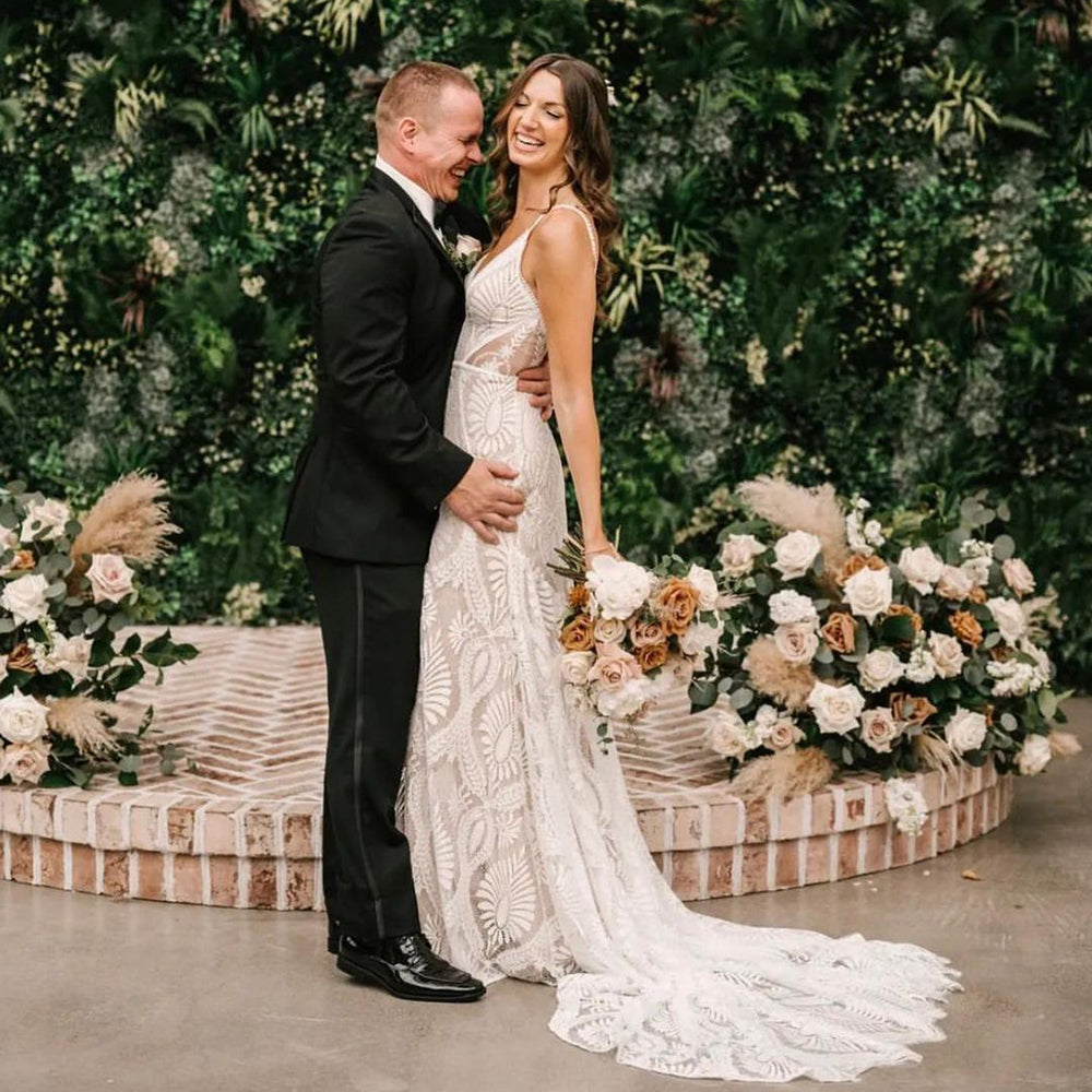 Beach Boho Wedding Dress [Spirit and Rebel]   