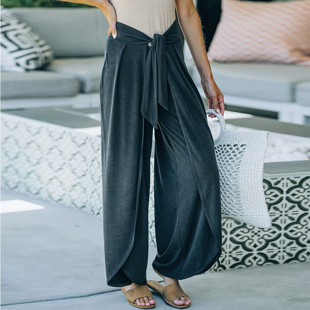 Boho Harmony Waist Tie Pants [Spirit and Rebel]   