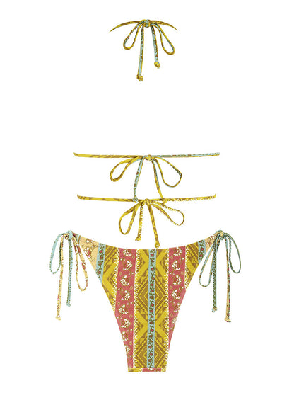 Spirit and Rebel Boho Halter Bikini [Spirit and Rebel]   