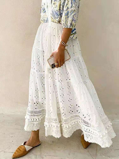 Bohemian Breeze Maxi Skirt [Spirit and Rebel]   