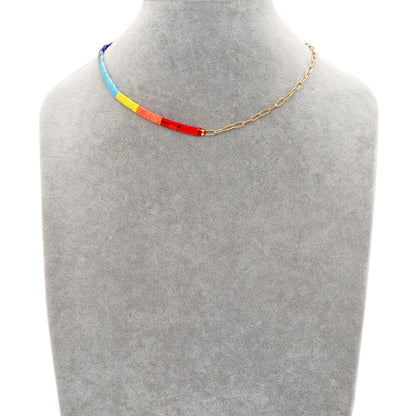 Spirit and Rebel Heart Boho Choker Necklace [Spirit and Rebel]   