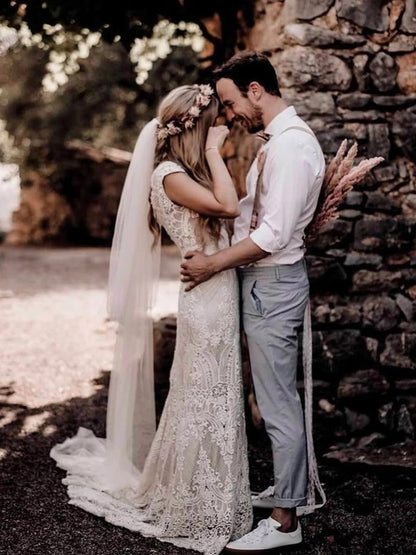 Boho Mermaid Dreams Wedding Dress [Spirit and Rebel]   