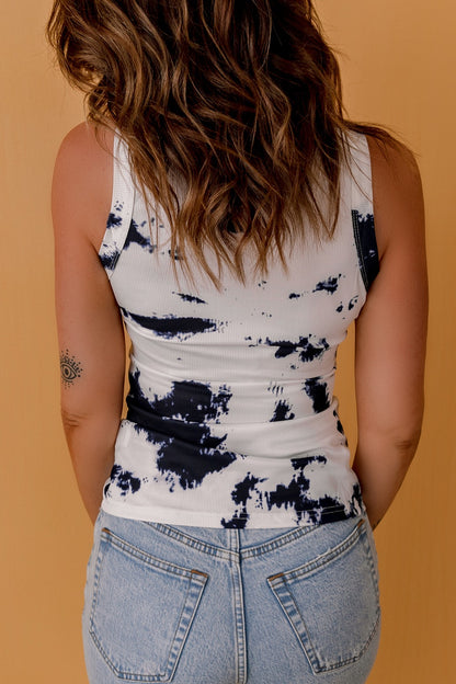 Tie-Dye Round Neck Tank [Spirit and Rebel]   