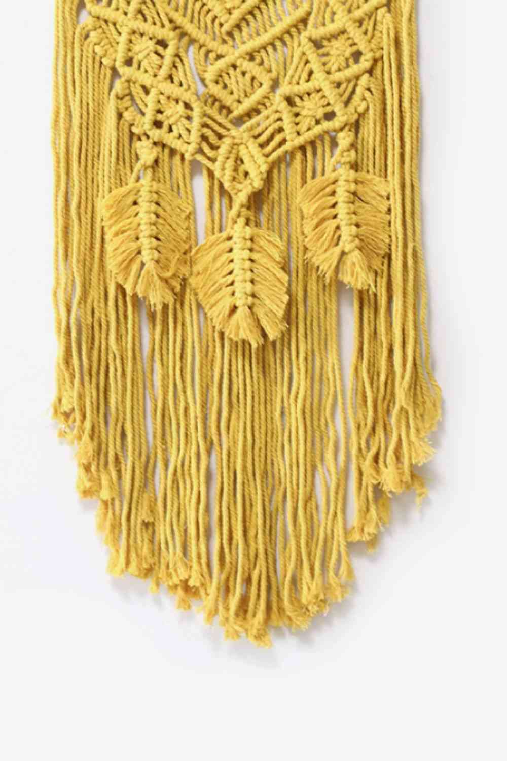 Fully Handmade Fringe Macrame Wall Hanging [Spirit and Rebel]   