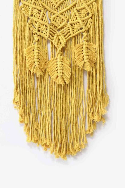 Fully Handmade Fringe Macrame Wall Hanging [Spirit and Rebel]   