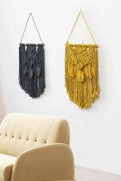 Fully Handmade Fringe Macrame Wall Hanging [Spirit and Rebel]   