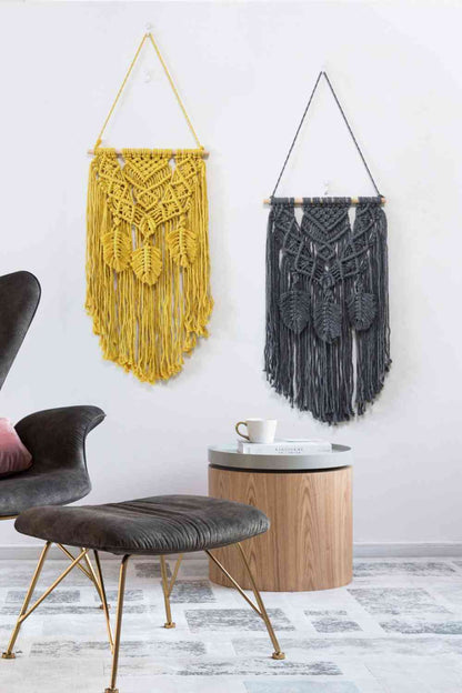 Fully Handmade Fringe Macrame Wall Hanging [Spirit and Rebel]   