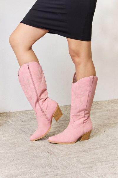 Boho Chic  Forever Link Knee High Cowboy Boots [Spirit and Rebel]   