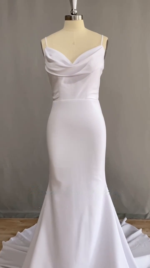 Draped Dreams Mermaid Boho Wedding Dress