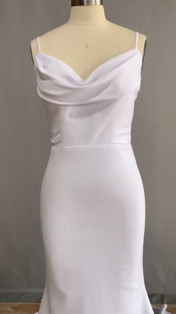 Draped Dreams Mermaid Boho Wedding Dress