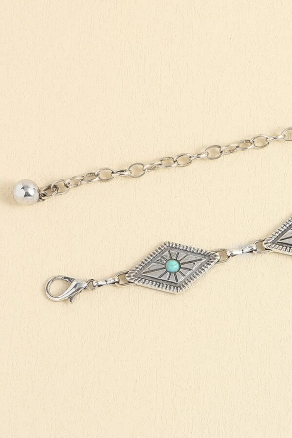 Vintage Turquoise Alloy Boho Belt - Spirit and Rebel