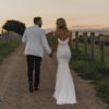 Draped Dreams Mermaid Boho Wedding Dress