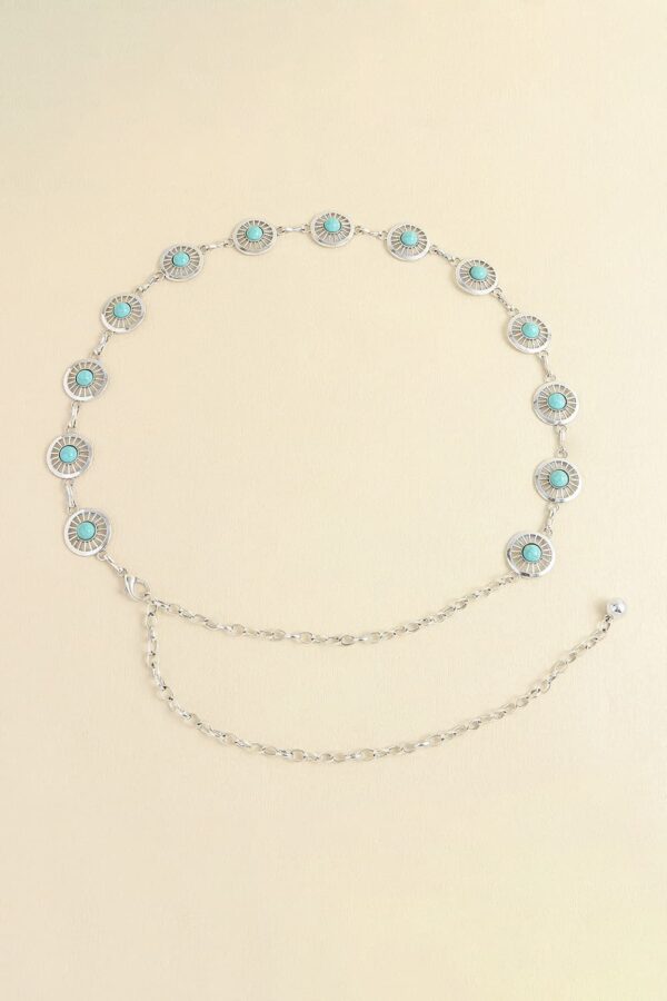 Vintage Turquoise Alloy Boho Belt - Spirit and Rebel