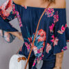 4c2ab0e5f41940d9b0bb522a66852e92-Max.jpg Printed Off-Shoulder Flounce Sleeve Boho Top