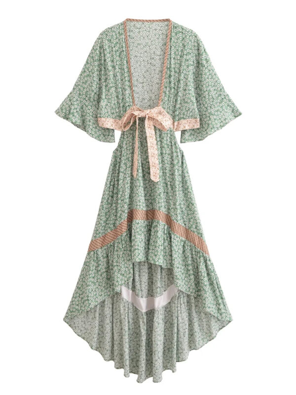 5 Bohemian Bliss Cut Out Dress and Top Skirt Boho Set