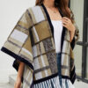 671849a104de44eab1db2c05b7e57968-Max.jpg Cloak Sleeve Fringe Detail Poncho